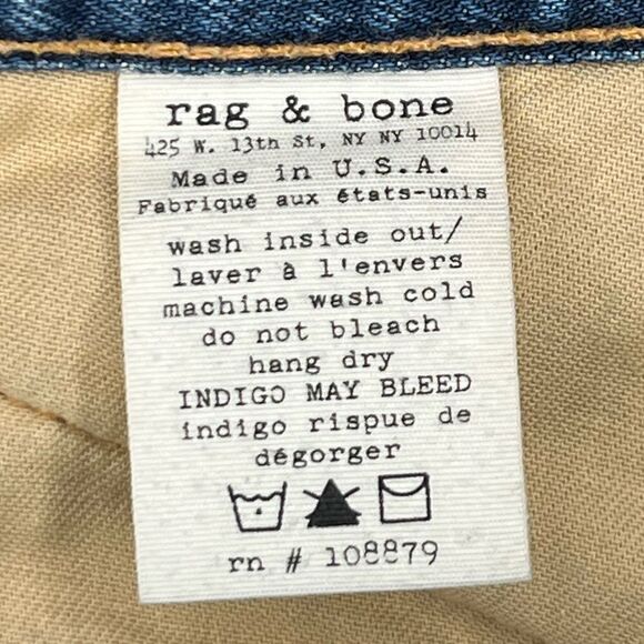 Rag & Bone Jean Shorts Size 26 - Picture 5 of 5